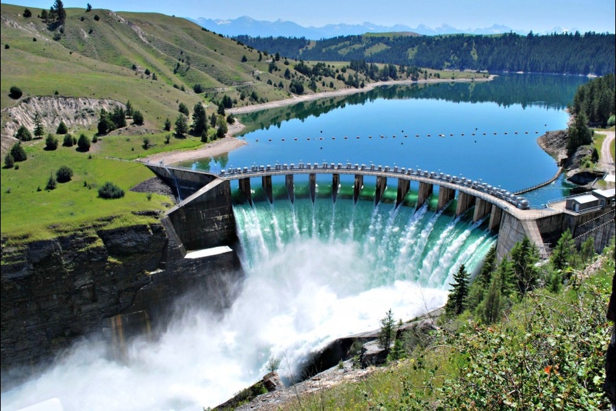 Hydroelectric dam — Azerbaijan renewable energy